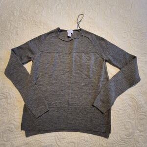 Kenar women's size Medium 100% merino wool sweater fine knit EUC